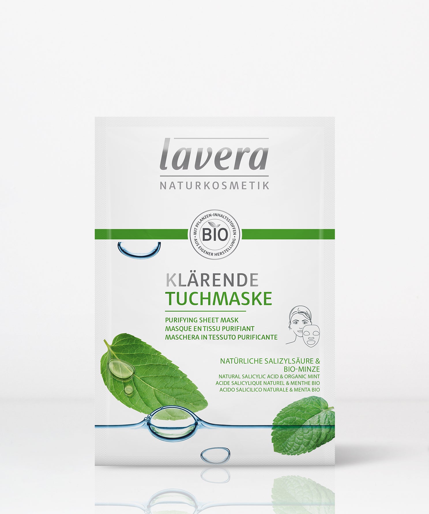 lavera Masque en tissu purifiant