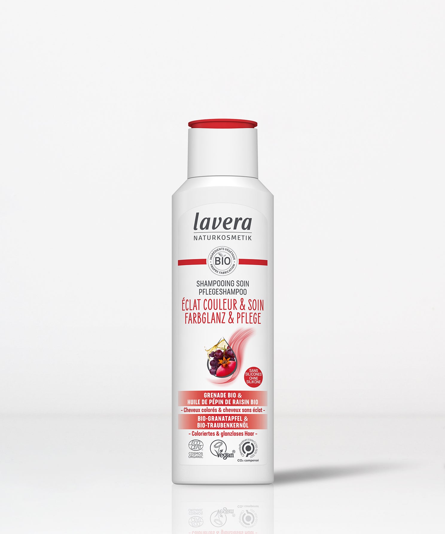 lavera Pflegeshampoo Farbglanz & Pflege