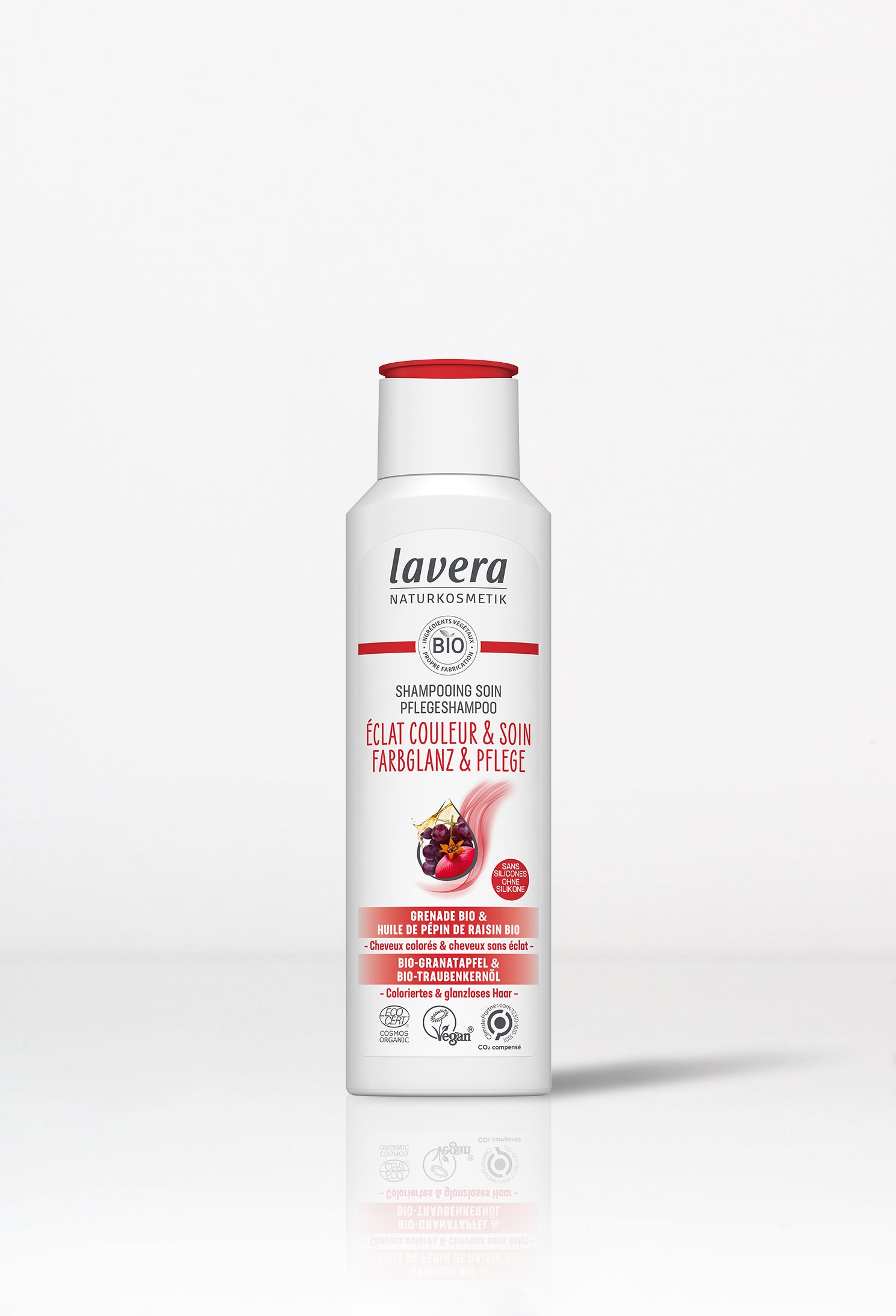 lavera Shampooing Soin Éclat couleur & Soin