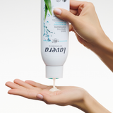 lavera Cremedusche basis sensitive durante l'applicazione