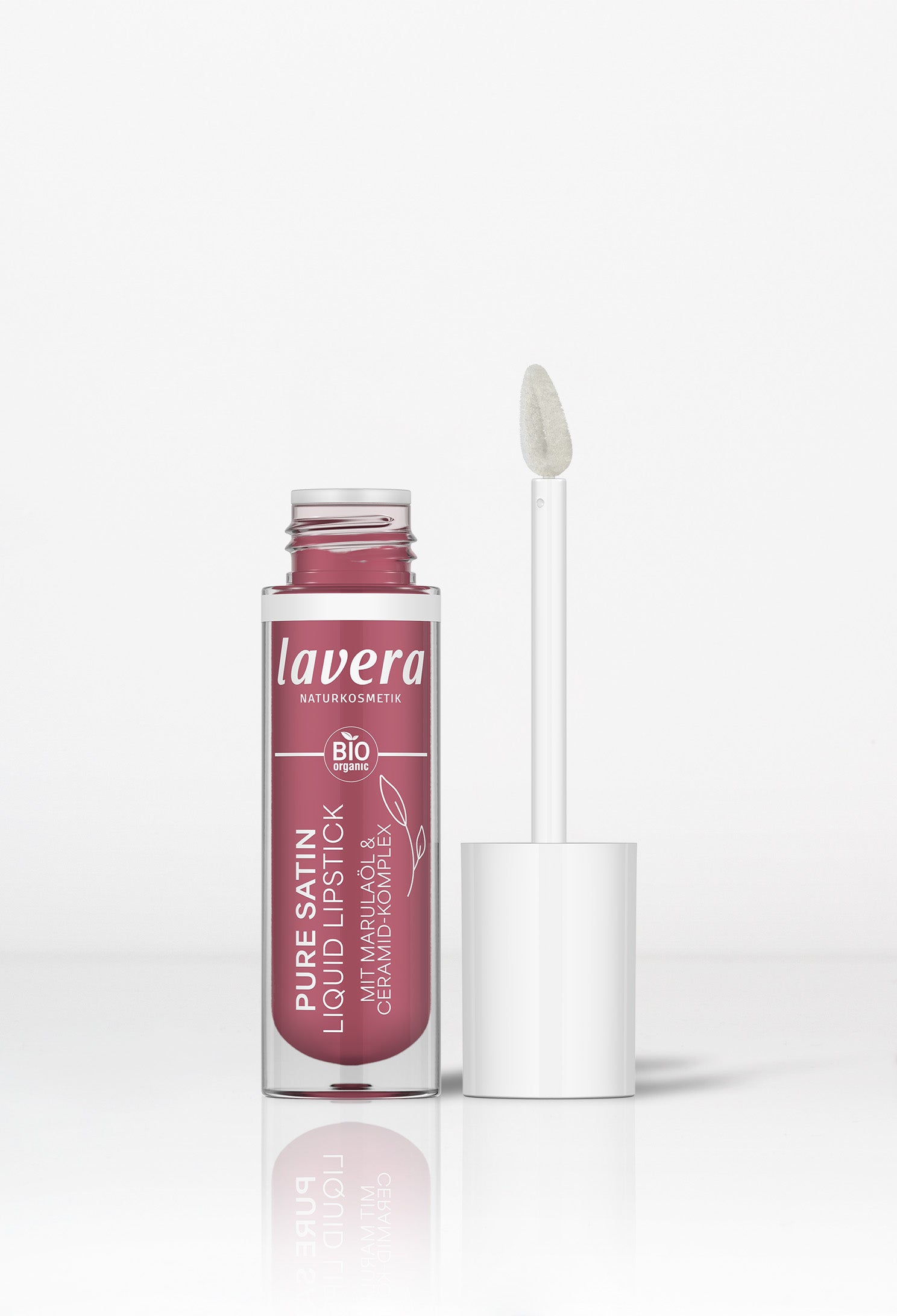 lavera Pure Satin Liquid Lipstick -Wild Mauve 03-