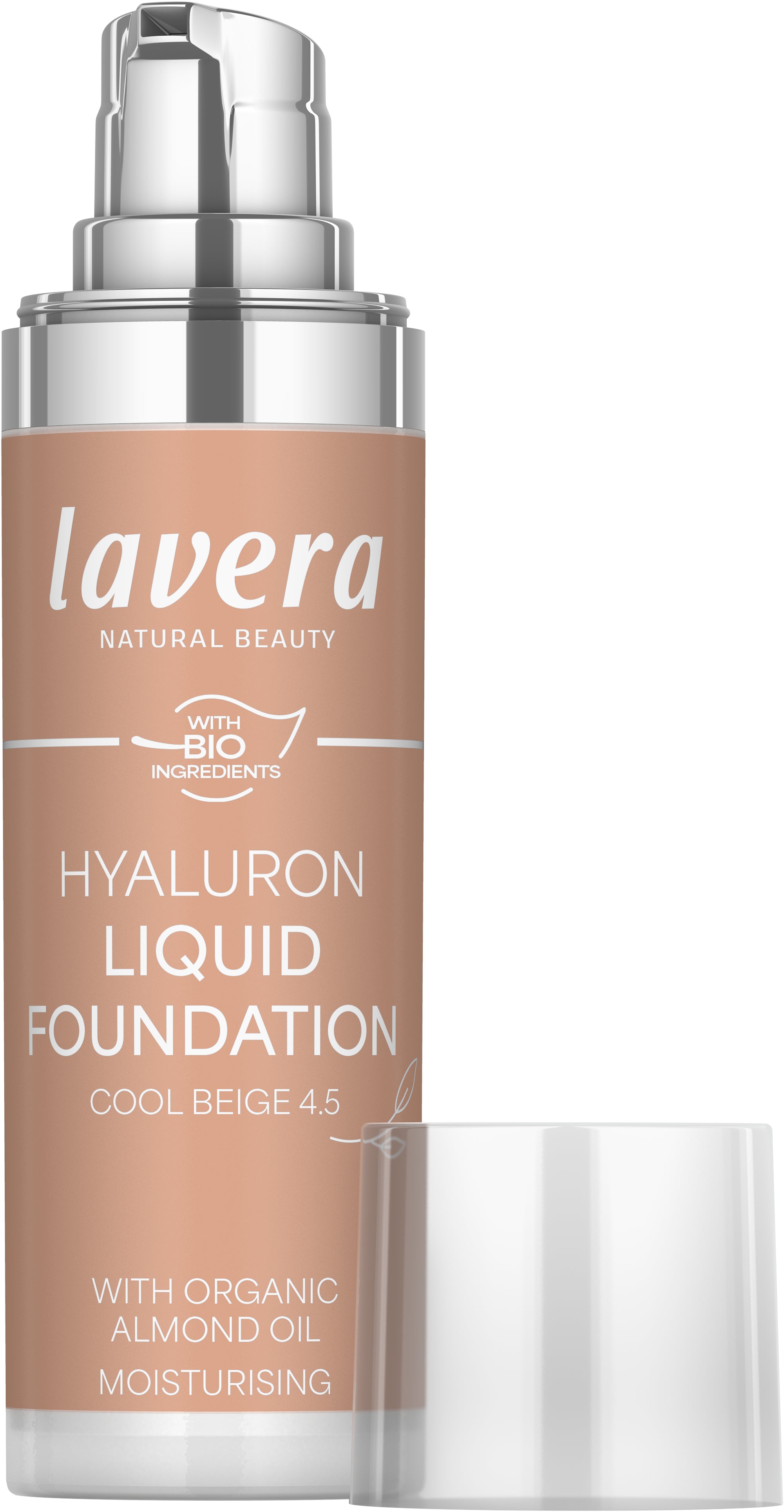 lavera Hyaluron Liquid Foundation -Cool Beige 4.5-