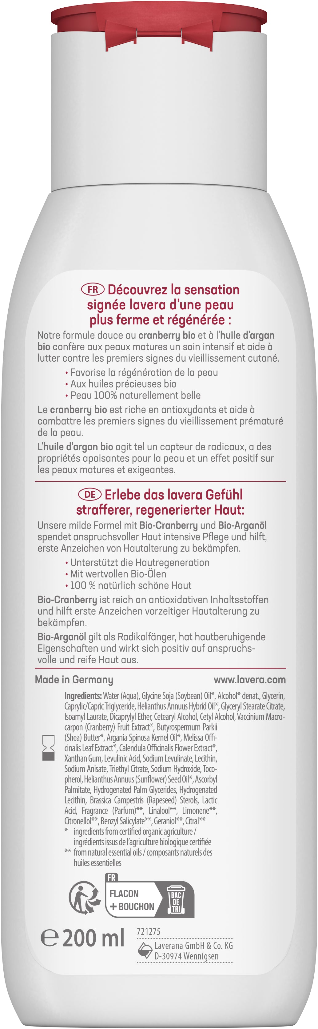 lavera Lait Crème Régénerant