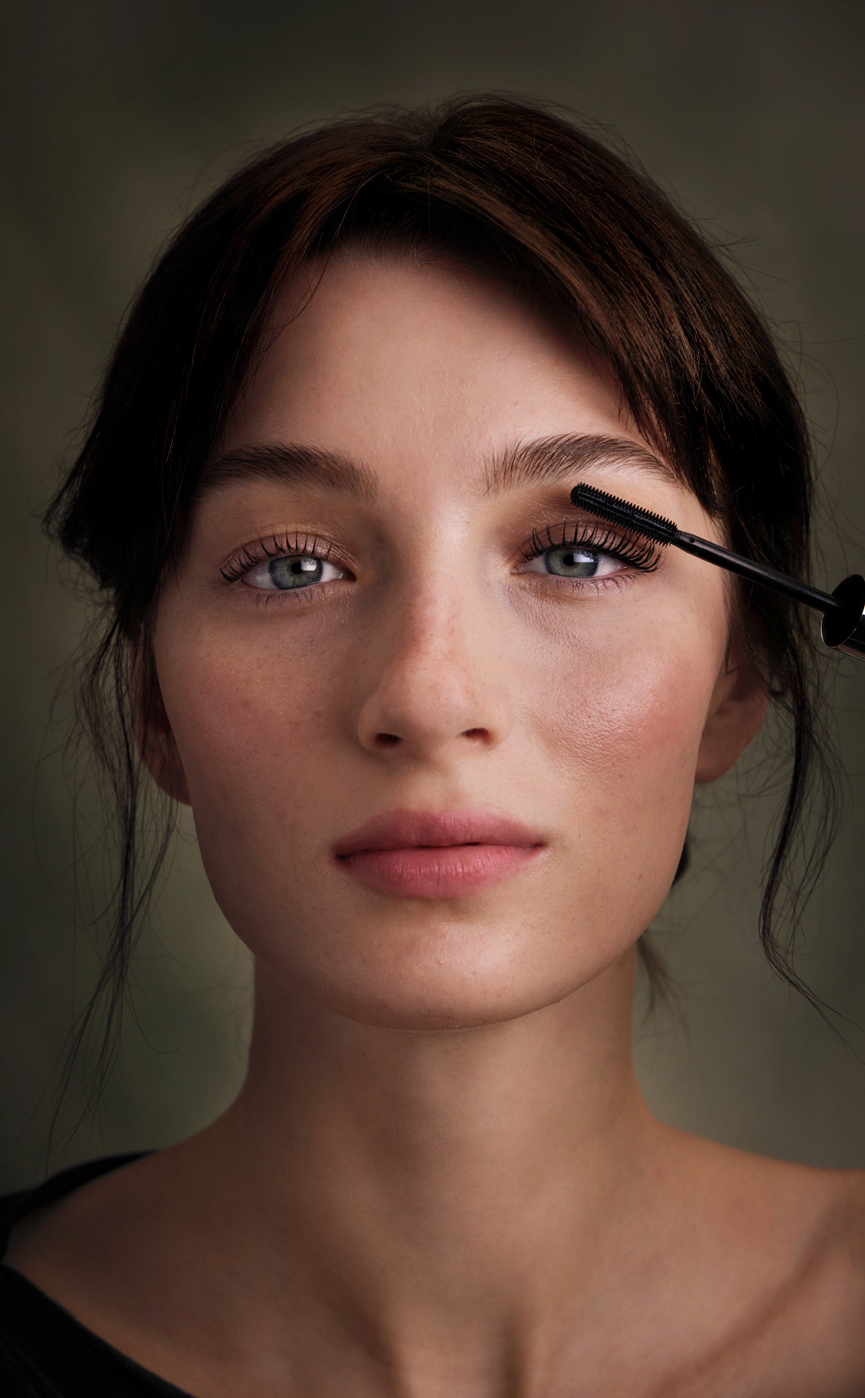 lavera High Lash Mascara lors de l'application