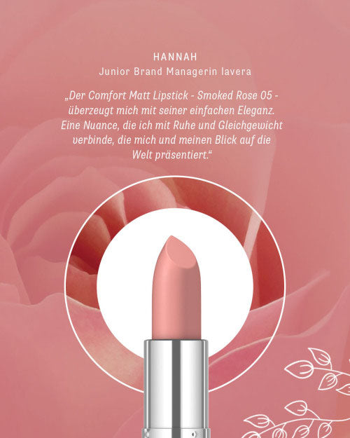 lavera Comfort Matt Lipstick -Smoked Rose 05-