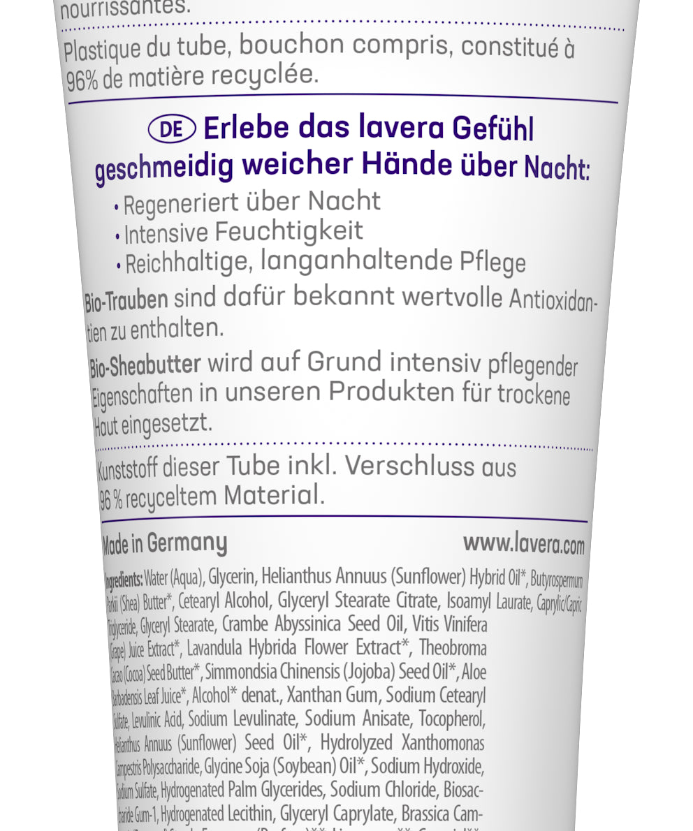 lavera Gute Nacht 2in1 Handcreme & -maske