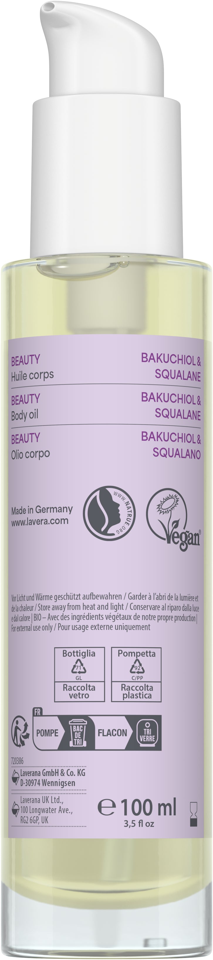 lavera Beauty huile corps