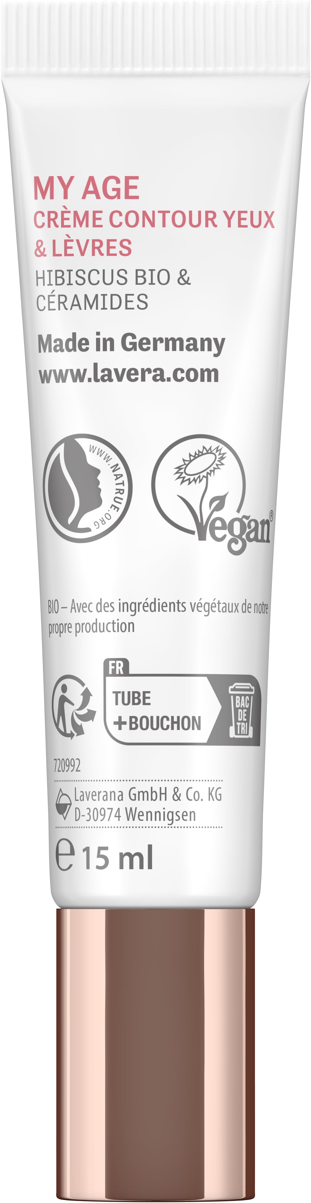 lavera MY AGE Augen- & Lippenkonturcreme