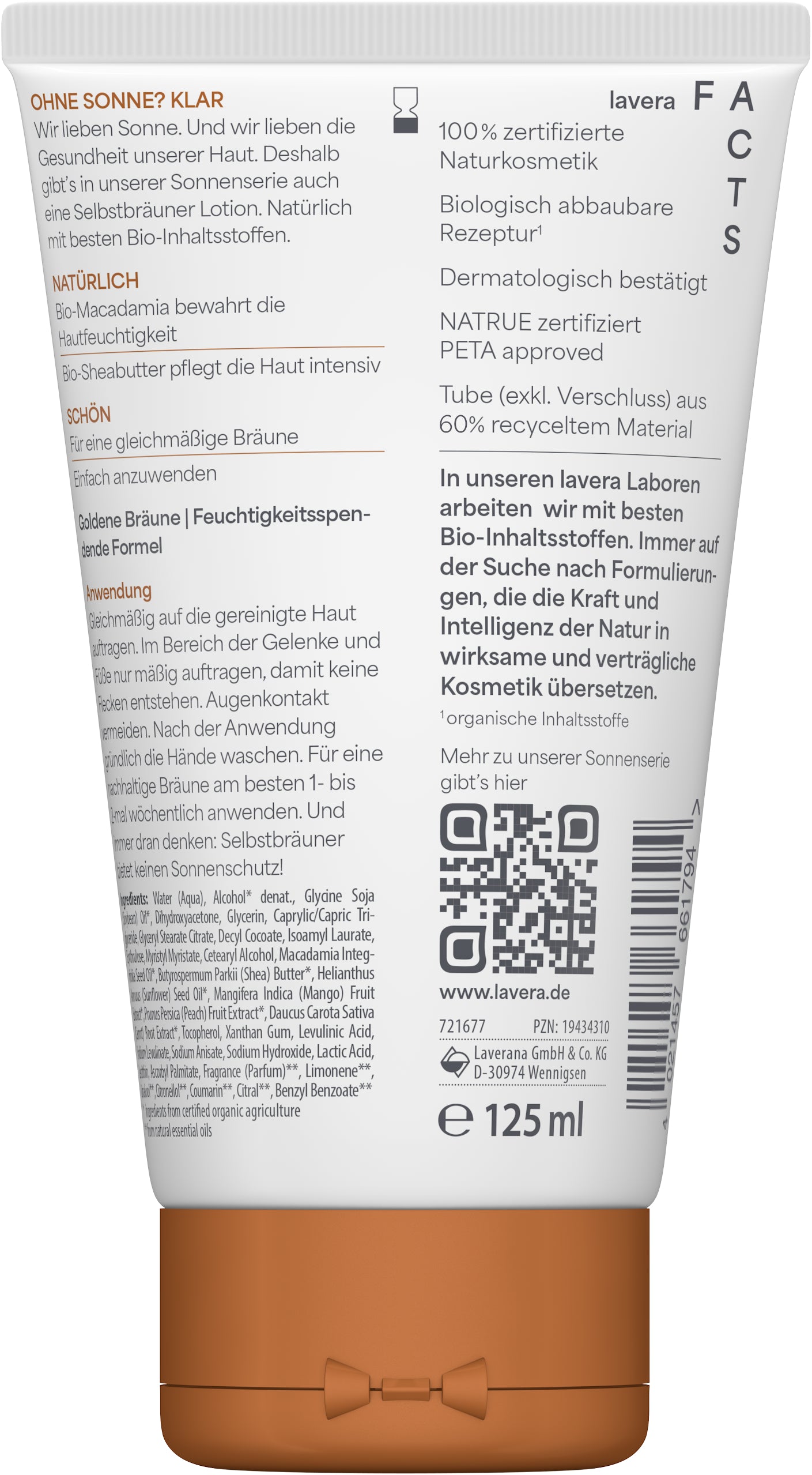 lavera Selbstbräuner Lotion