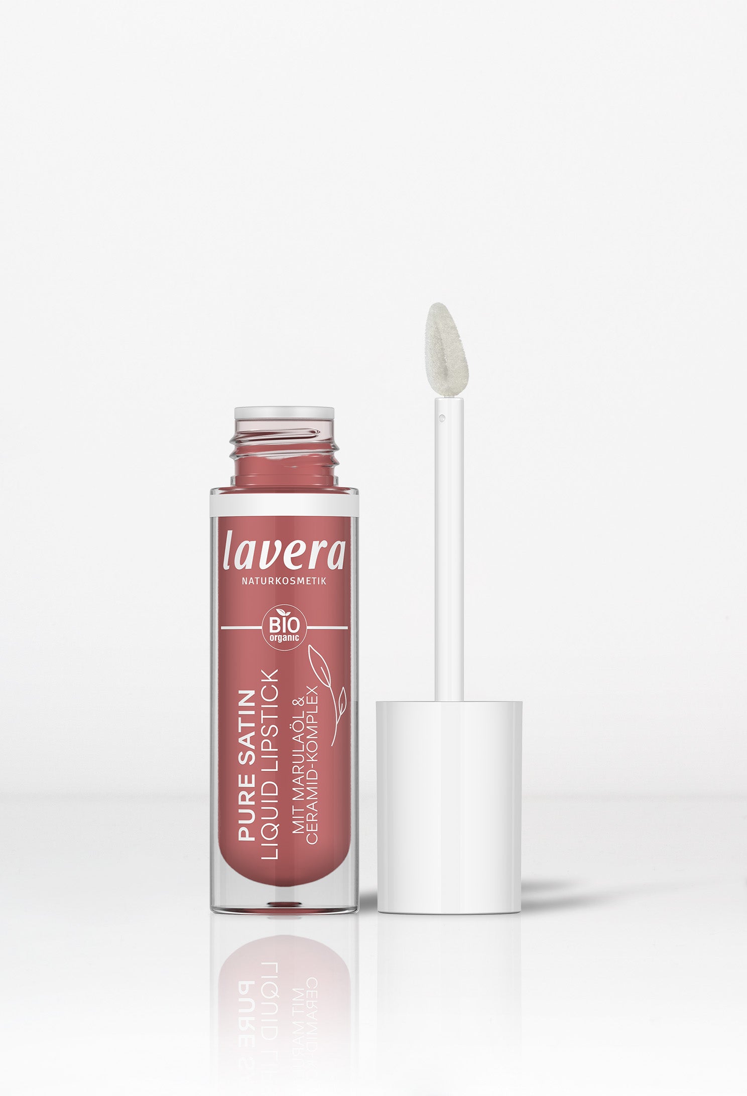 lavera Pure Satin Liquid Lipstick -Nude Petal 02-