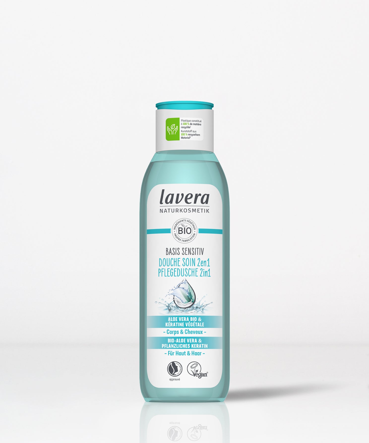 lavera basis sensitive Pflegedusche 2in1