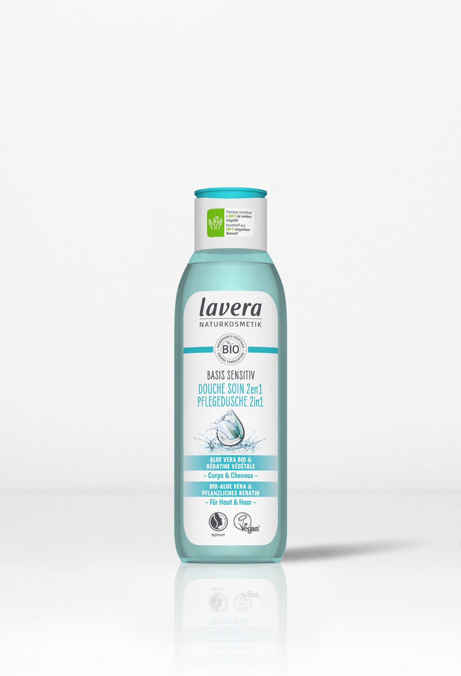 lavera basis sensitive Pflegedusche 2in1