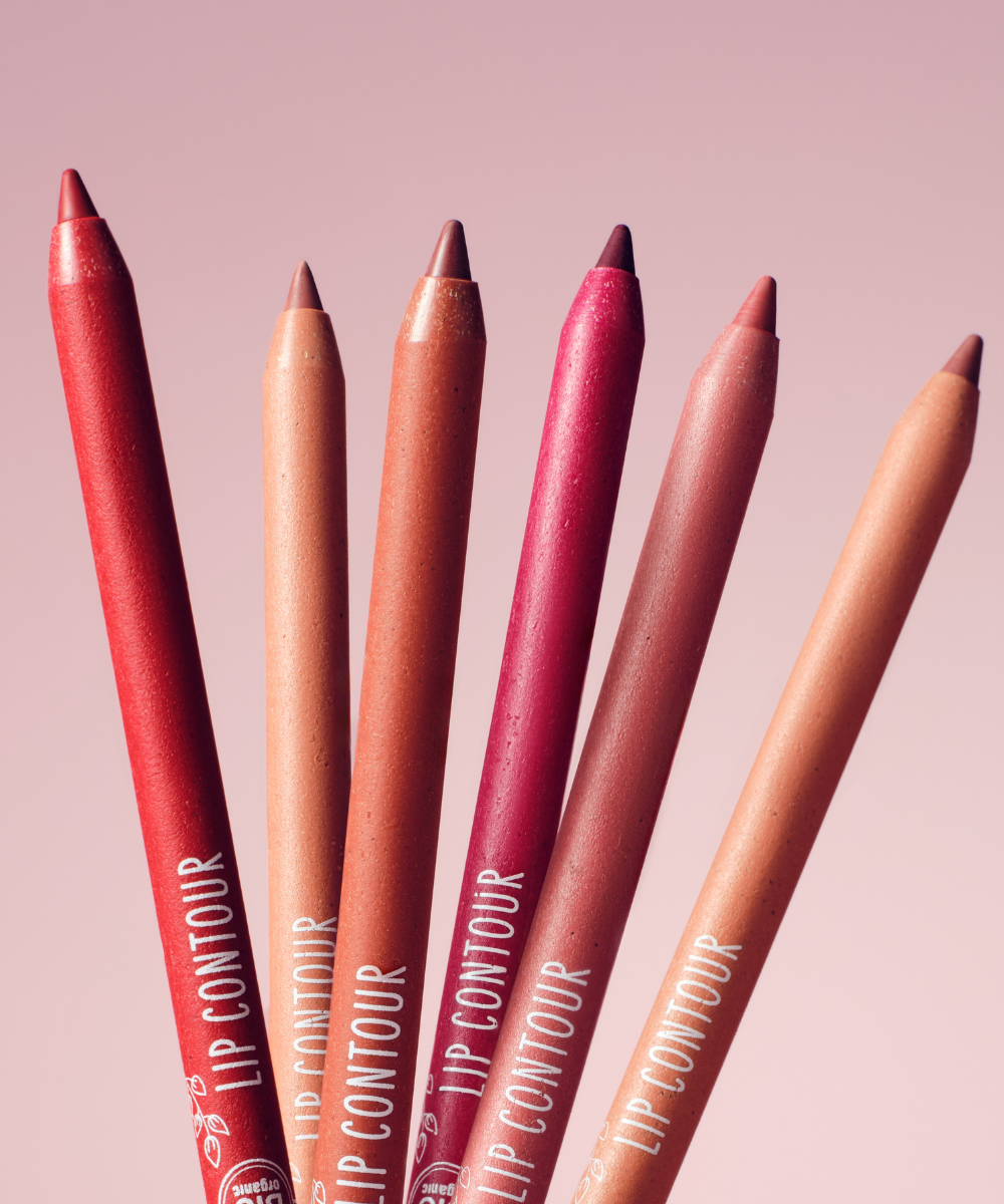 lavera Lip Contour -Brave Rose 01- lors de l'application