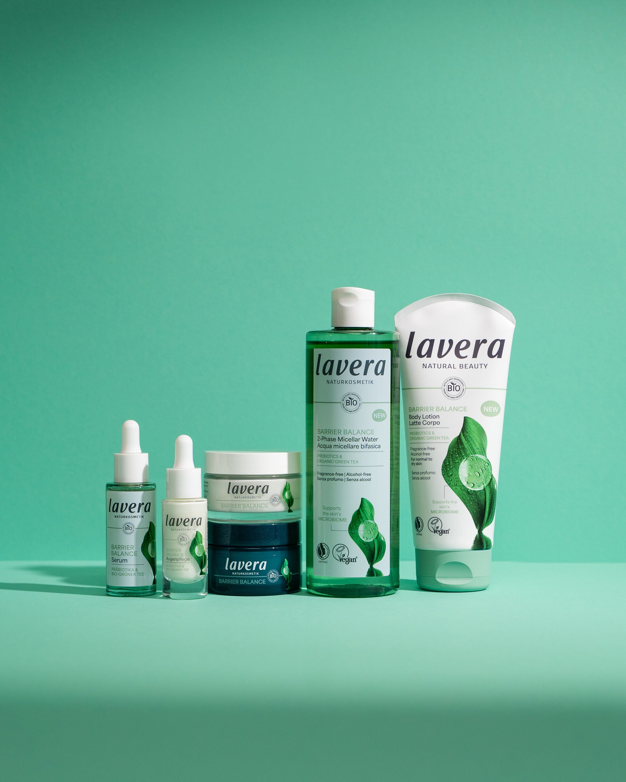 Rappresentazione prodotti lavera Barrier Balance