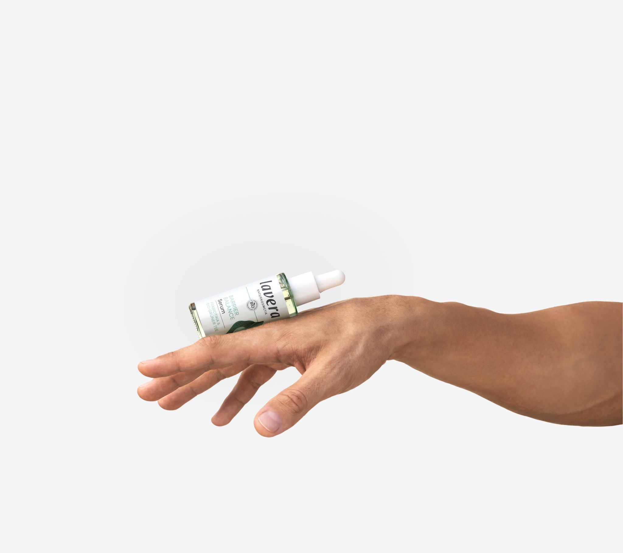 Barrier Balance Siero sulla mano