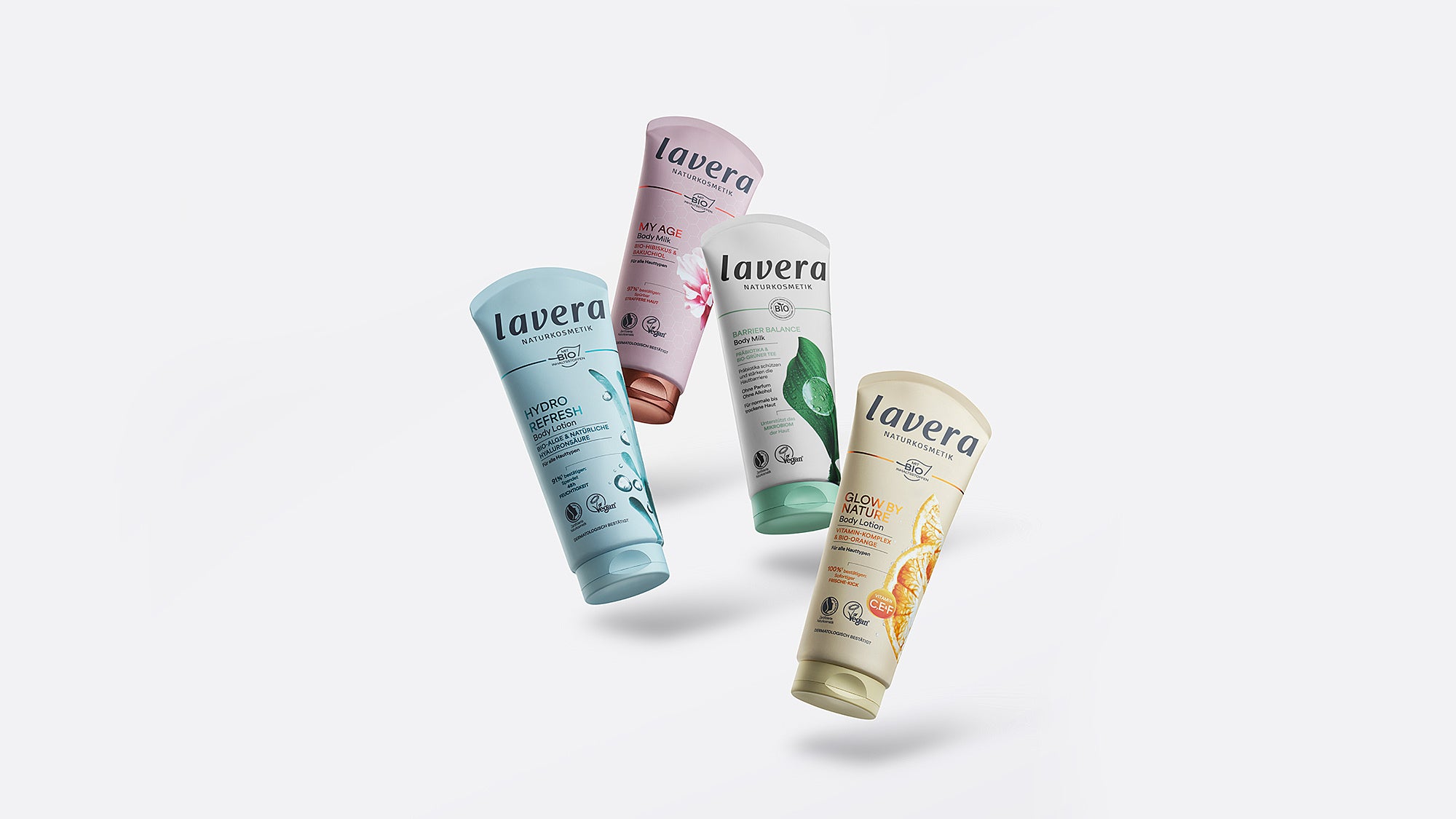 Gamma di tutti e quattro i prodotti Skinification