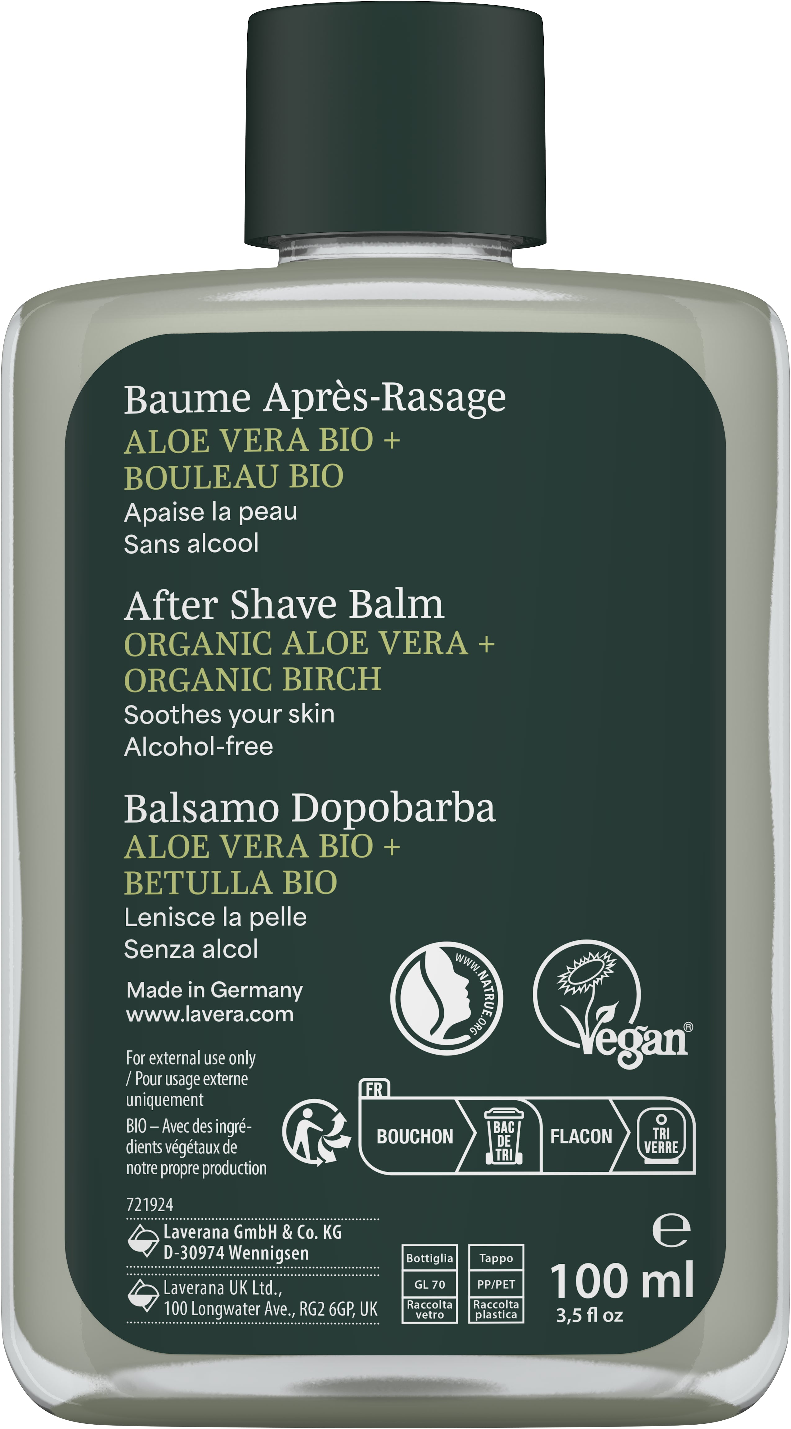 lavera Men sensitive After Shave Balsam