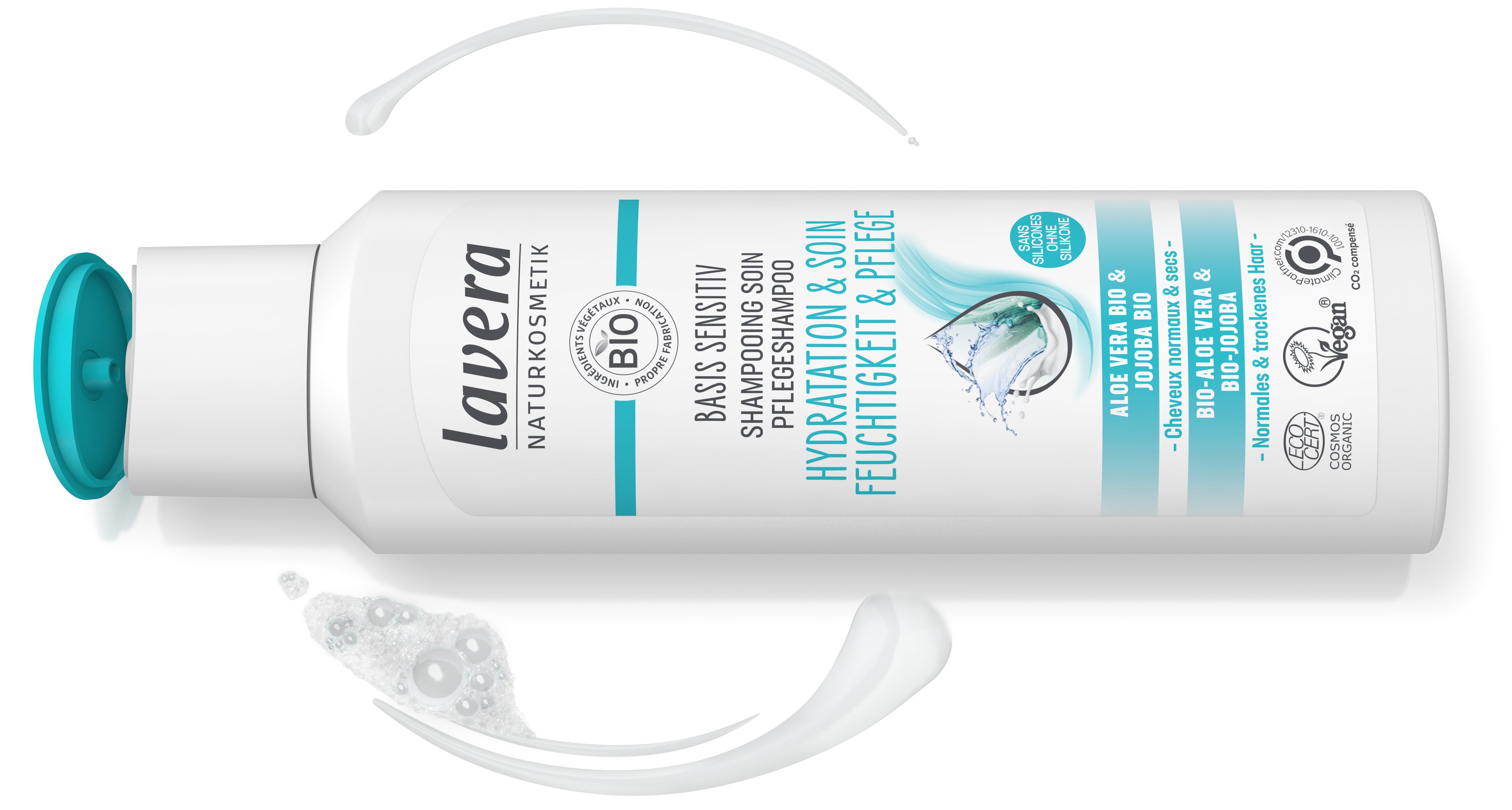 lavera basis sensitive Pflegeshampoo Feuchtigkeit