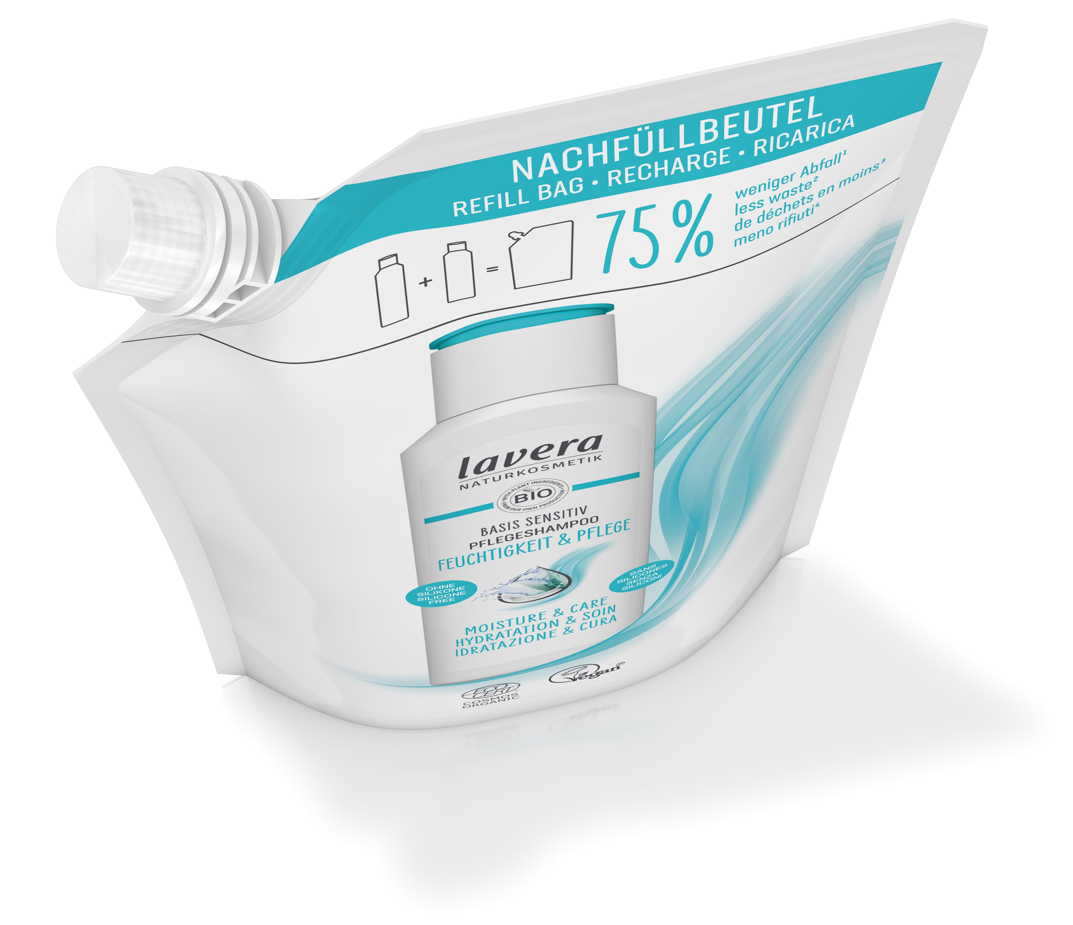 lavera Ricarica basis sensitive Shampoo Idratazione & Cura