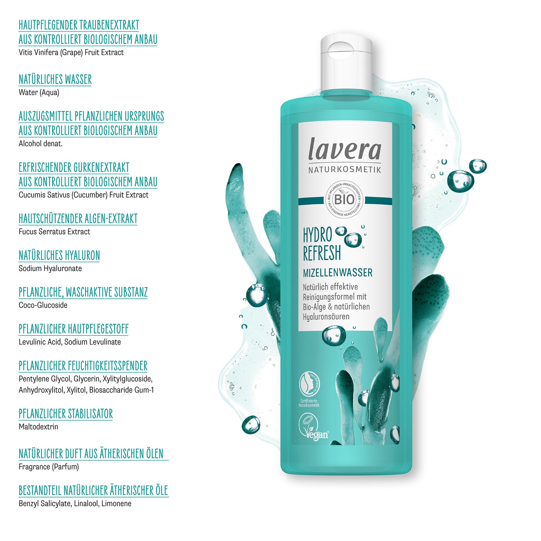 lavera Hydro Refresh Mizellenwasser