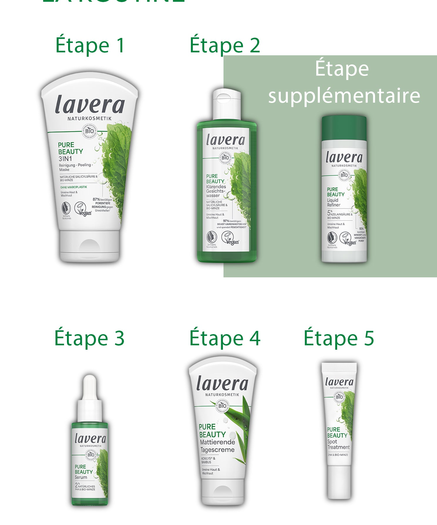 lavera Pure Beauty Lotion tonique clarifiante