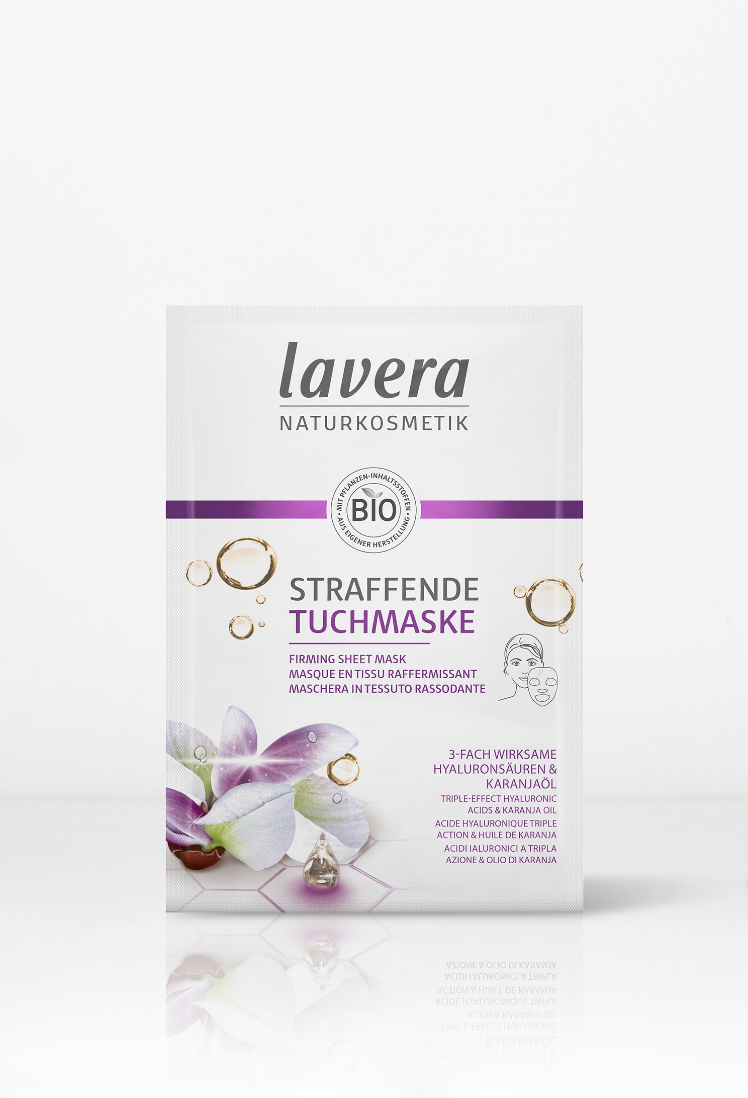 lavera Maschera in tessuto rassodante