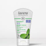 lavera PURE BEAUTY 3en1 Nettoyant Gommage Masque