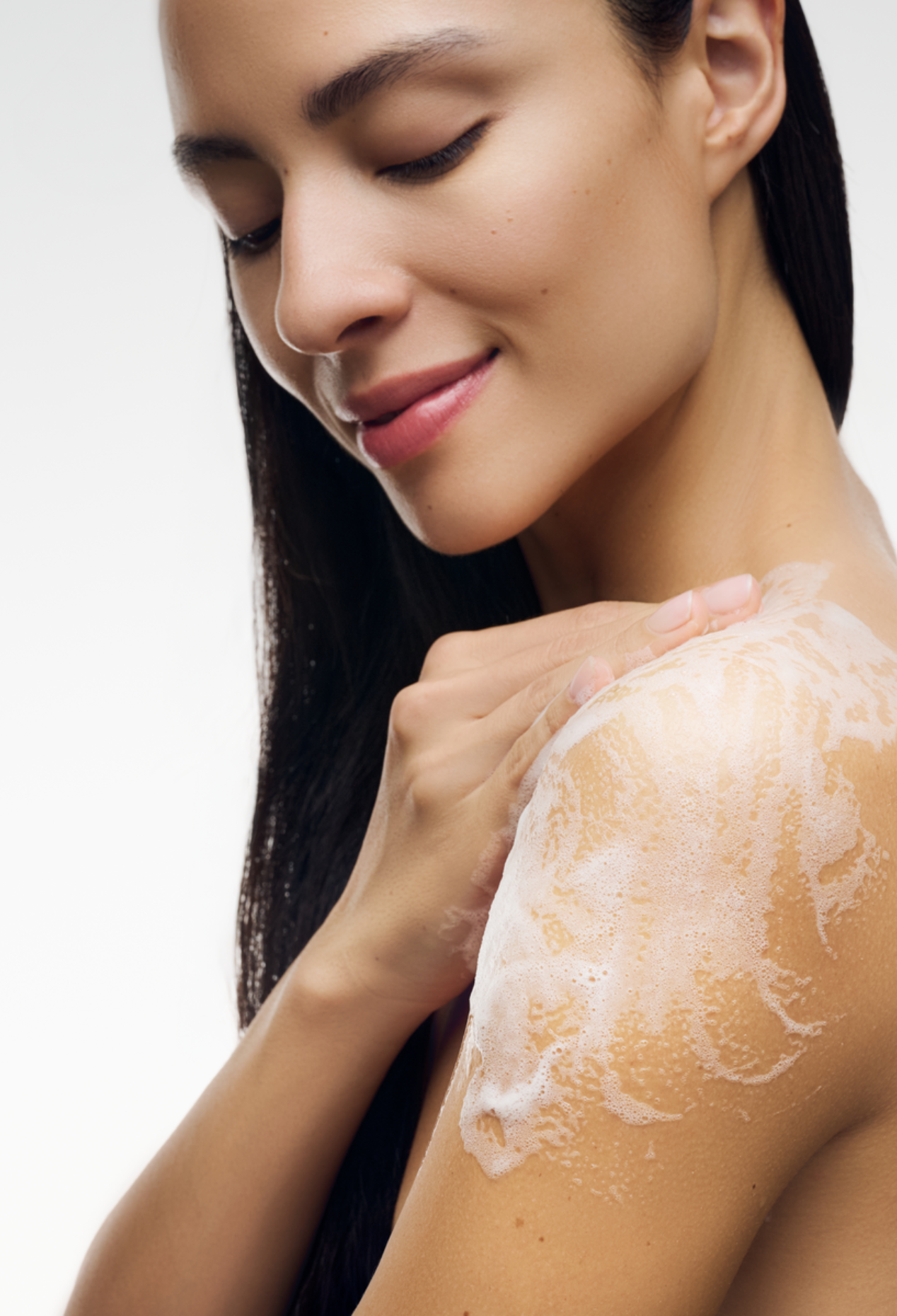 lavera Duschgel Refresh Me in der Anwendung