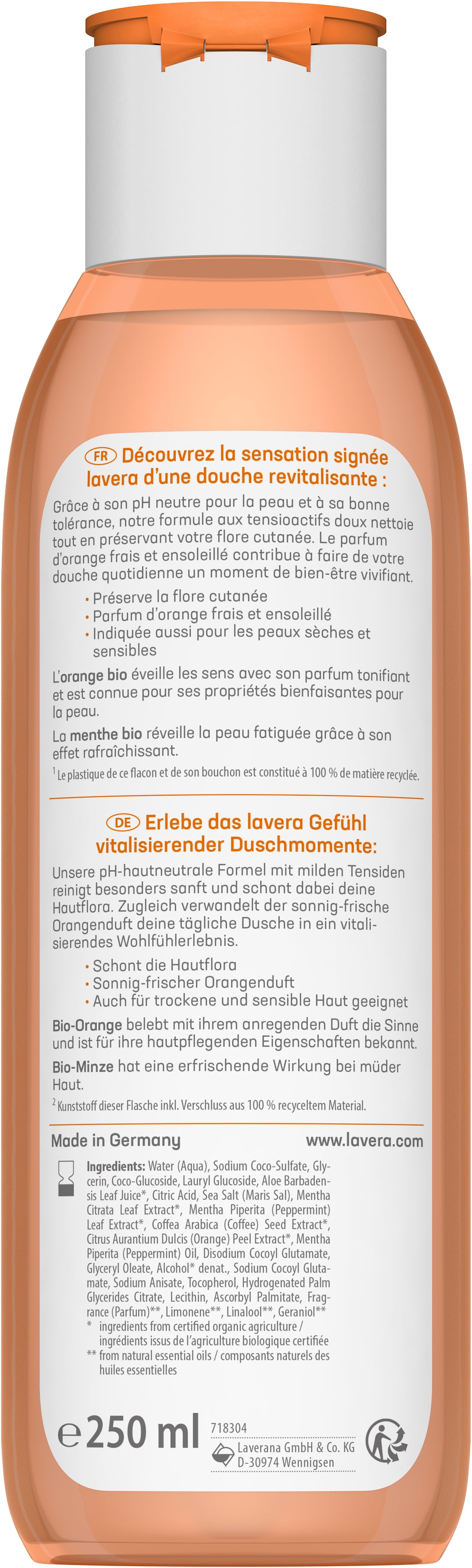 lavera Douche Soin Revitalisante