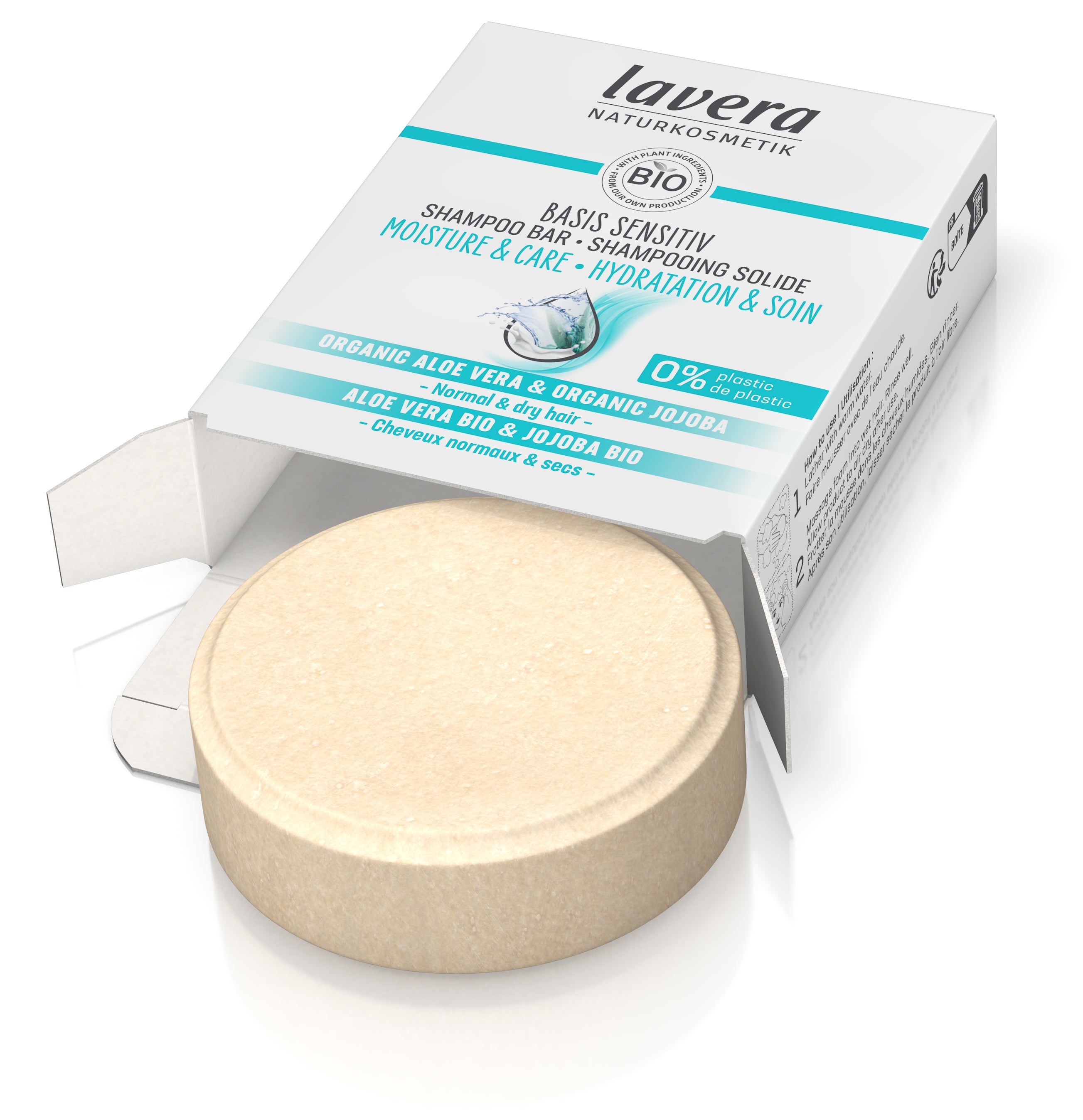 lavera Shampoo solido basis sensitive Idratazione & Cura (Data di scadenza 01.01.2026)