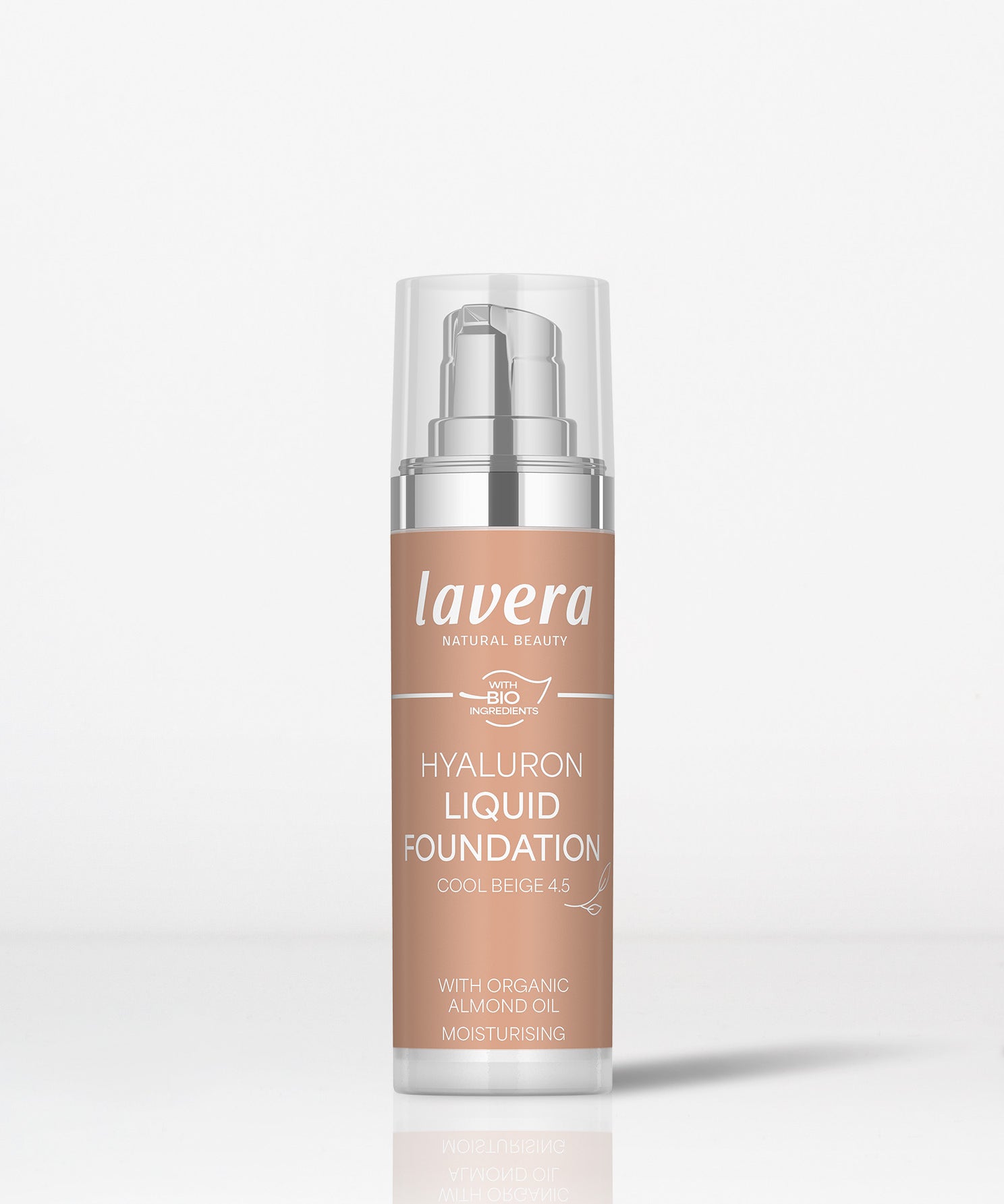 lavera Hyaluron Liquid Foundation -Cool Beige 4.5-