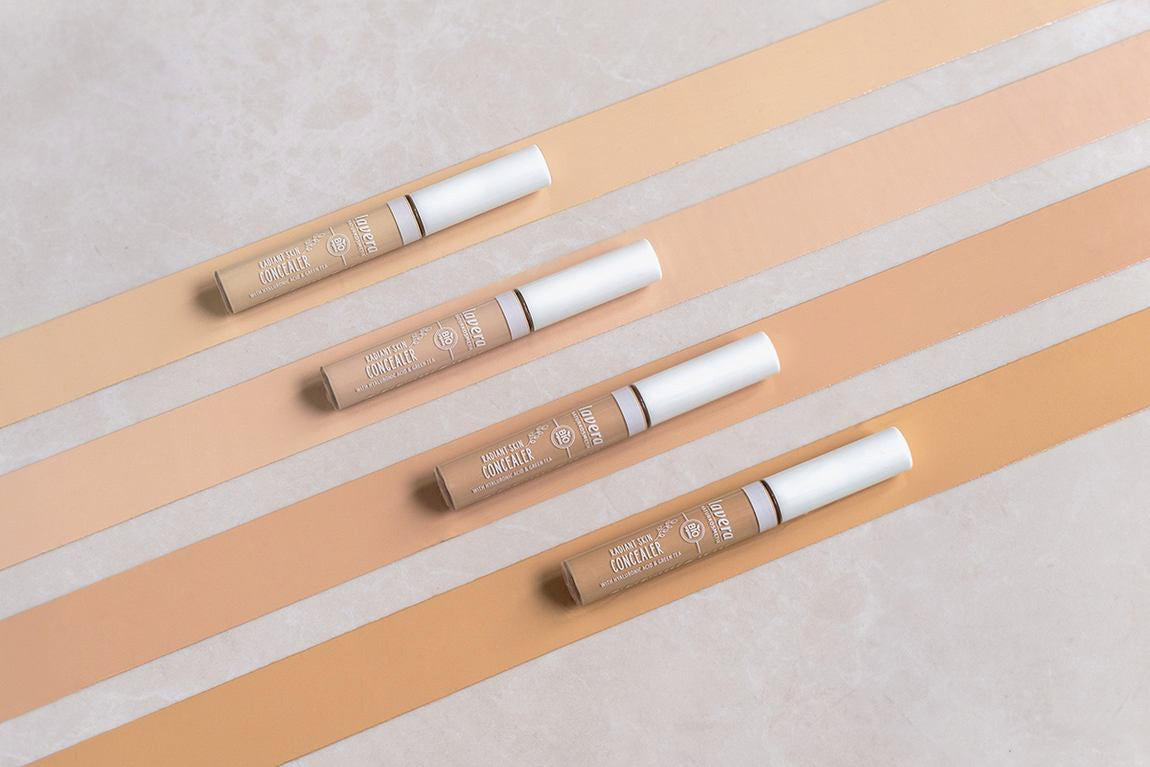 Quatre correcteurs lavera en différentes nuances